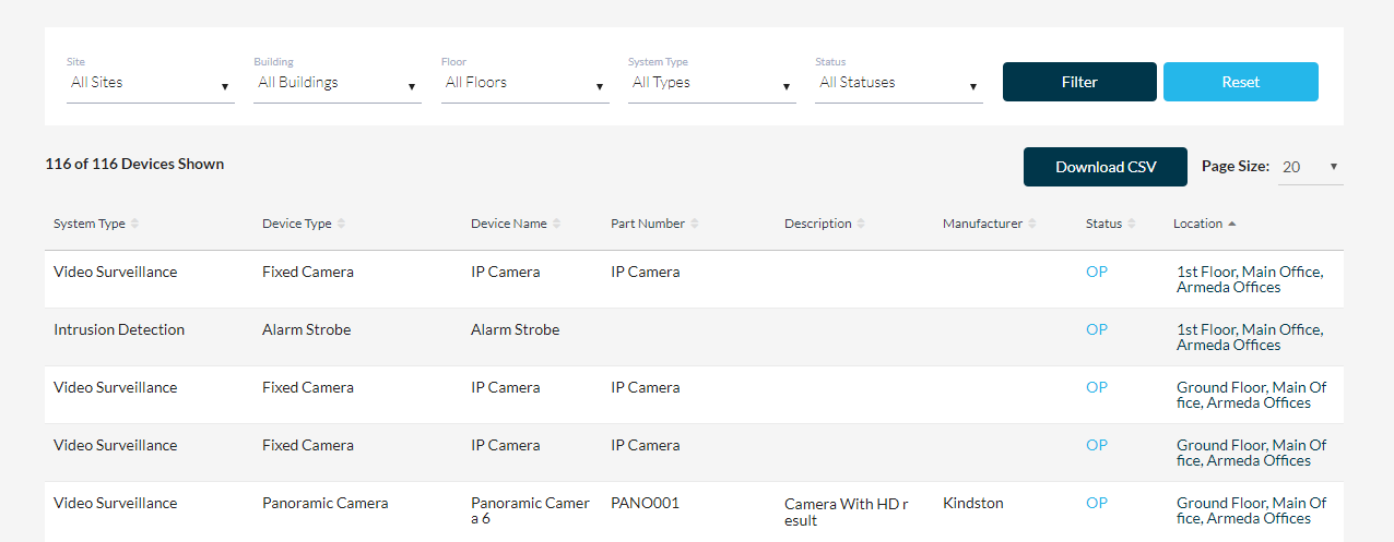 security system service tickets in lifecycle management software